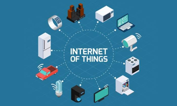 Internet Of Things Illustration Connected Devices Stock Illustration ... IoT in Government: Bridging the Gap Between Technology and Governance